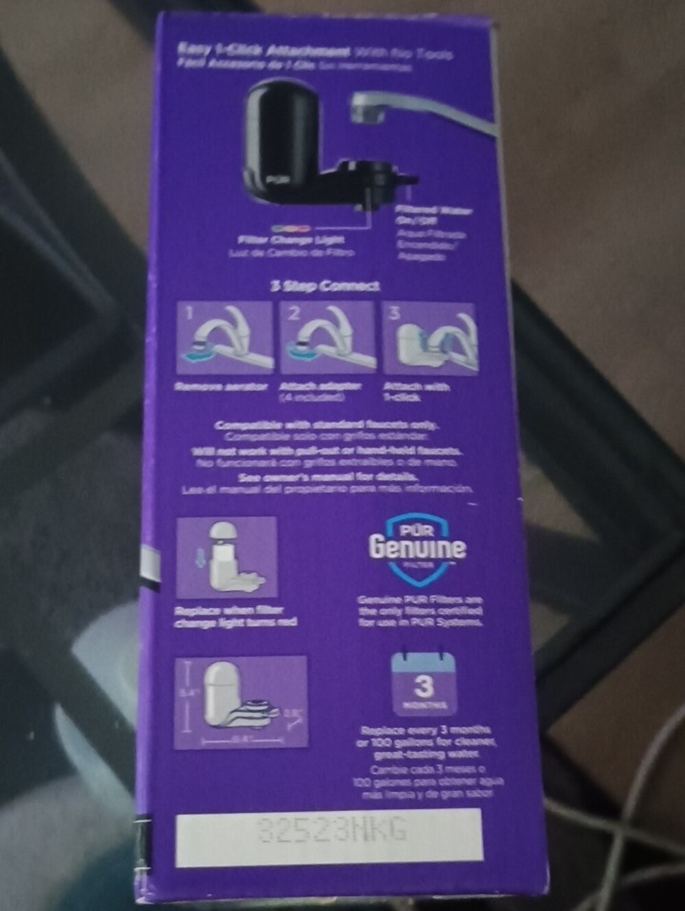 PUR Faucet-Mounted Water Filter in Black - Picture 4 of 4